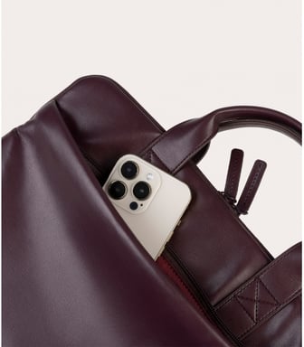 Tucano Isotta 38,1 cm (15'') Bolsa Messenger Violeta