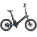Bici elettrica pieghevole MAXTRON Smart30 con batteria rimovibile da 36 V 9,6 Ah e sensore di coppia