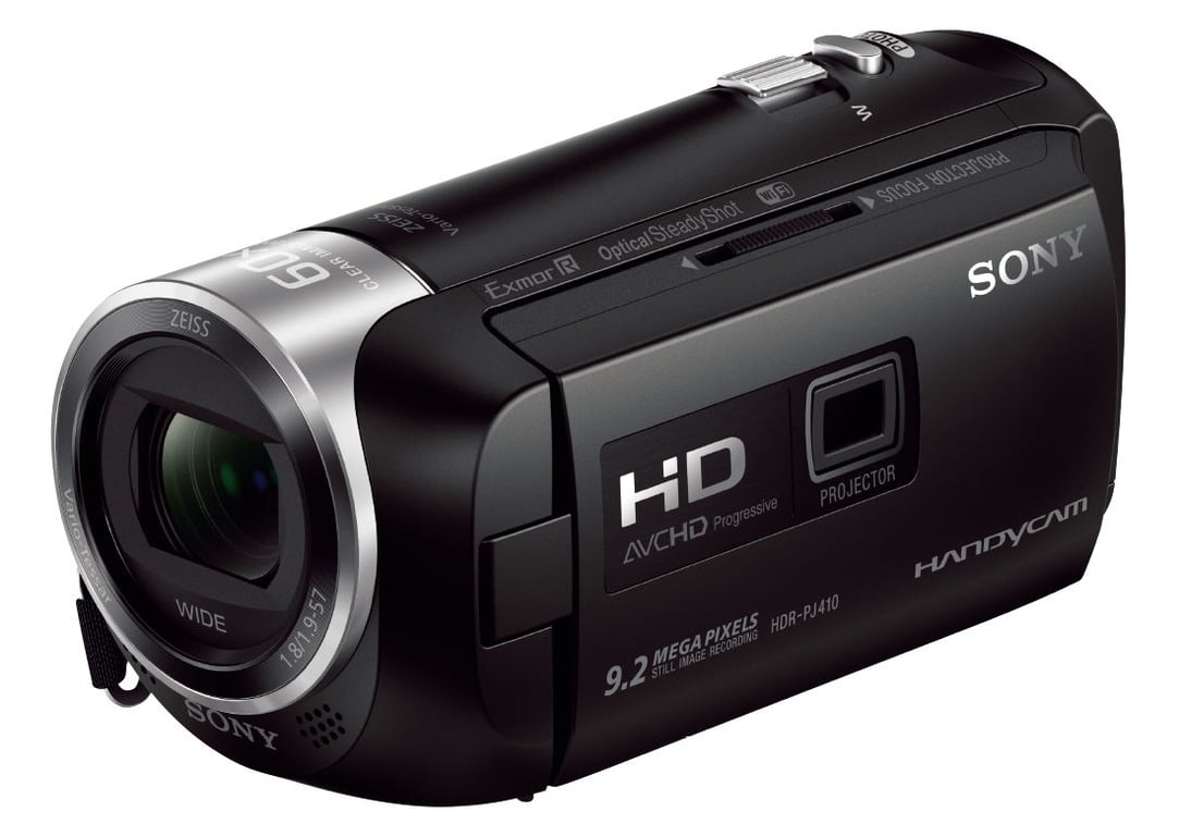 Sony Handycam HDR PJ410 Caméscope avec projecteur 2.51 MP 30x zoom optique Carl Zeiss carte Flash Wireless LAN NFC - vue 2