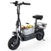 Trottinette électrique iScooter F3 avec siège, 1000 W, 48 V, 13 Ah, 10 pouces, trottinette de transport avec panier