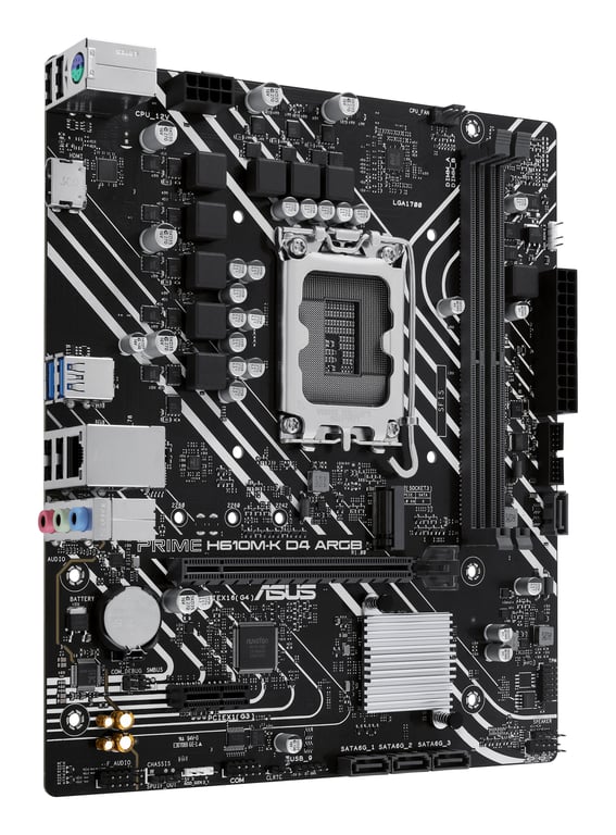 ASUS PRIME H610M K D4 ARGB - vue 4