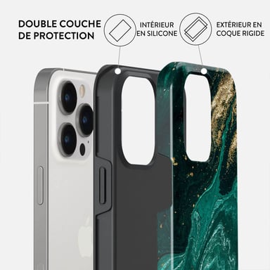 Custodia Burga Tough MagSafe per iPhone 14 Pro - Emerald Pool