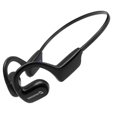 Swissten Auriculares deporte conducción ósea Bluetooth 10h Negro