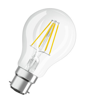 OSRAM Boite de 3 Ampoules LED standard filament B22 chaud - vue 2