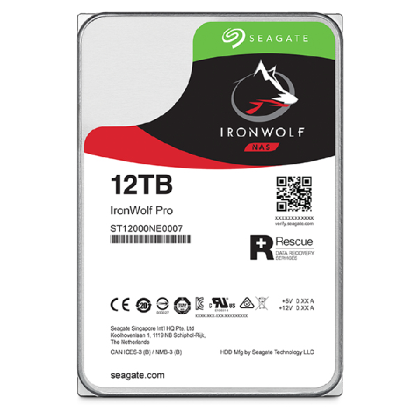 Seagate IronWolf Pro 12 To ST12000NT001 - vue 2