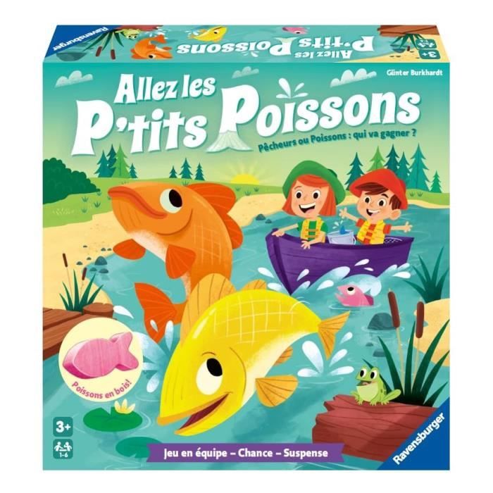 Jeu De Société Ravensburger Allez Les P'tits Poissons – 4005556209910 - vue 6