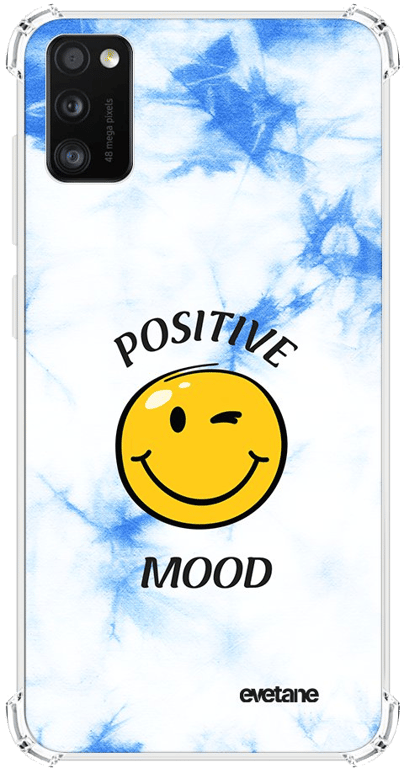 Evetane Coque compatible avec Samsung Galaxy A41 silicone coins antichocs solide protection complète