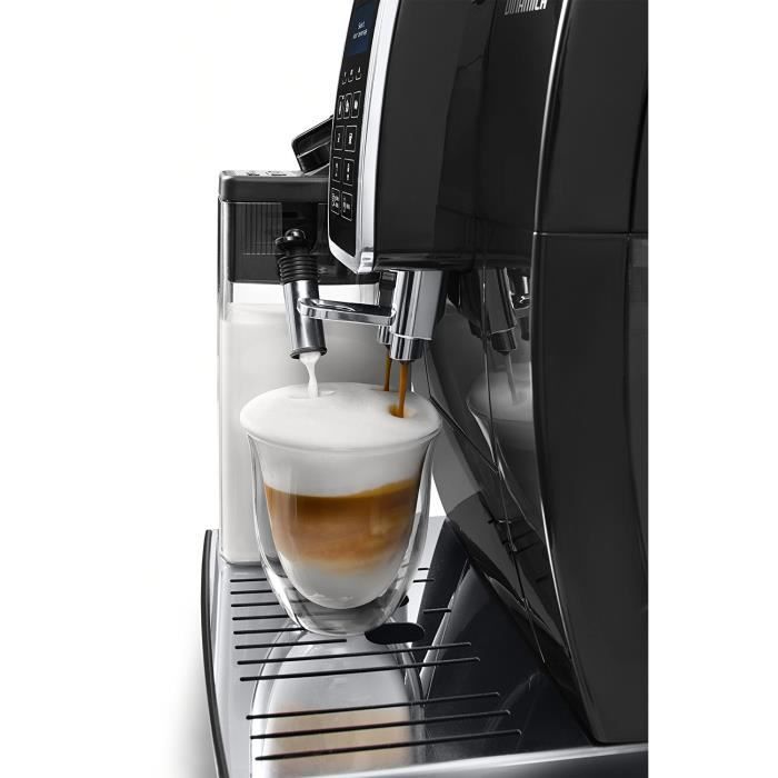 Machine expresso automatique avec broyeur - DELONGHI Dinamica ECAM 350.55.B - Noir - Neuf