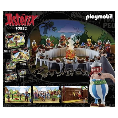Playmobil 70931 Astérix: Banquete De La Aldea
