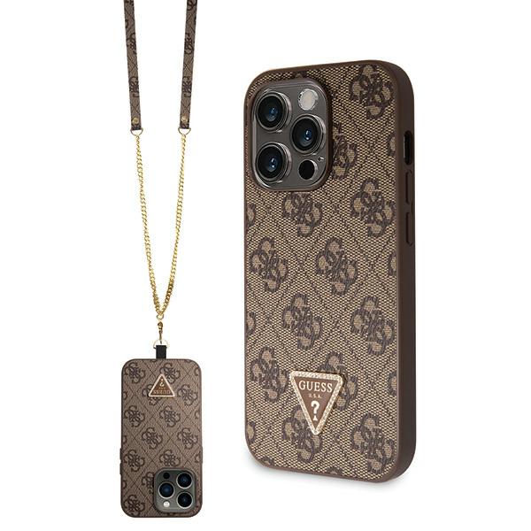 Guess Crossbody 4G Metal Logo Coque iPhone 14 Pro - vue 4