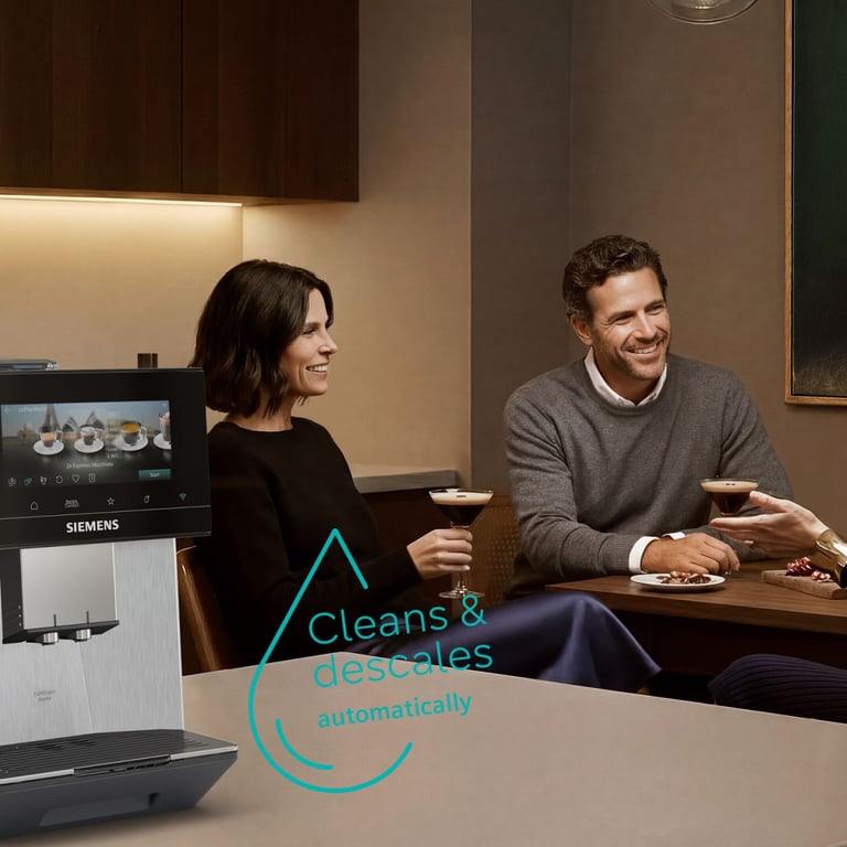 Machine à café à grain Siemens EQ900 plus TQ927EZ3 – acier inoxydable - vue 2
