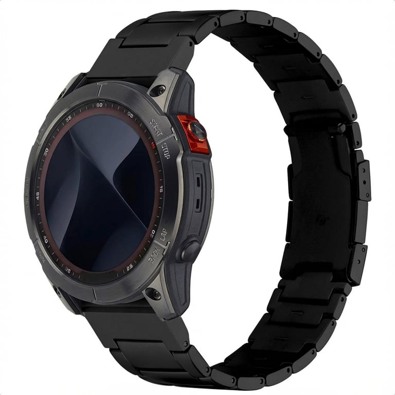 Bracelet Garmin 26mm Acier Titane mat