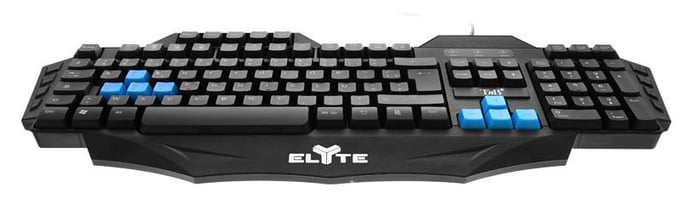 Teclado para jugadores T'nB Elyte Blackbird (negro)