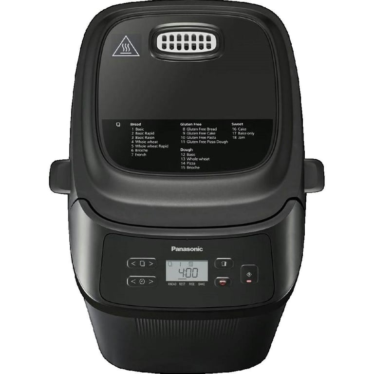 Panasonic SD PN100KXE Mini Machine à Pain Automatique pour Petits Foyers 4 Programmes Sans Gluten Design Compact 18 Programmes Au