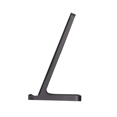 Base di ricarica wireless GEN 2.0 ultra-sottile in alluminio (carica rapida 15W), Jet Black