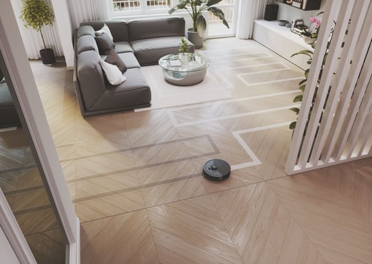 Robot Aspirador Hoover HG430H - Navegación láser y sensor de obstáculos