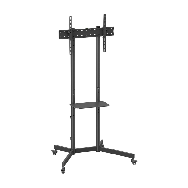 Support de sol Aisens ECO avec roulettes Plateau DVD pour moniteurtéléviseur 45 kg de 37 à 70 Neuf