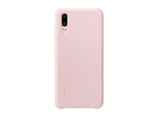 Huawei Silicon Case coque de protection pour téléphones portables 14,7 cm (5.8'') Housse Rose Huawei P20