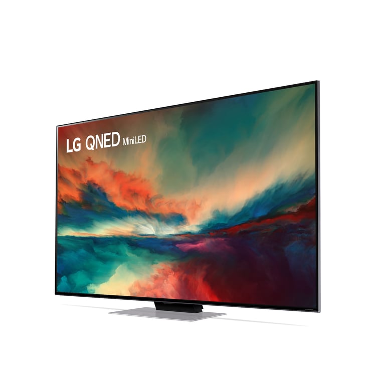 LG QNED MiniLED 55QNED866RE 139,7 cm (55 ) 4K Ultra HD Smart TV Wifi Argent - Neuf