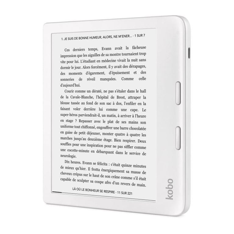 Rakuten Kobo Libra 2 E-reader Pantalla táctil 32 GB Wifi Blanco