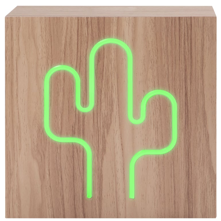 Enceinte Bluetooth BIGBEN INTERACTIVE Neon Cactus Bois Taille