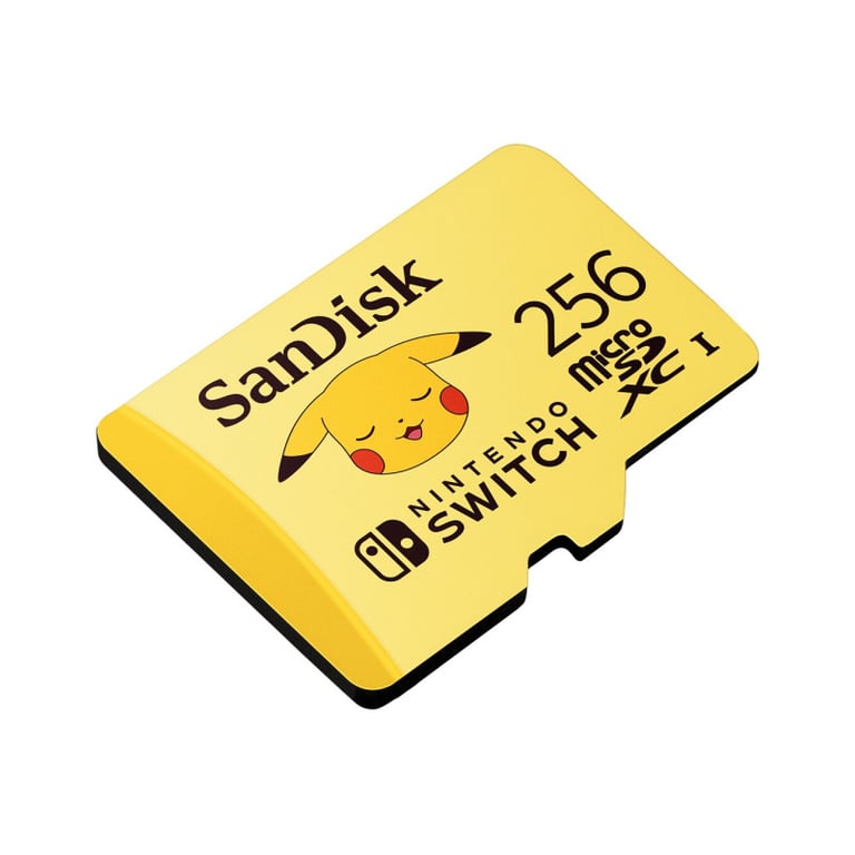 Carte mémoire micro SD Sandisk Nintendo Switch System Pokemon - vue 7