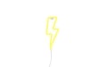 GINGA LED Décorative Éclair – Lampe Design, Alimentation Piles ou USB-A, Éclairage Ambiance -Jaune
