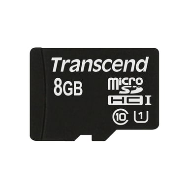 Transcend 8GB microSDHC Classe 10 UHS-I 8GB MLC Classe 10