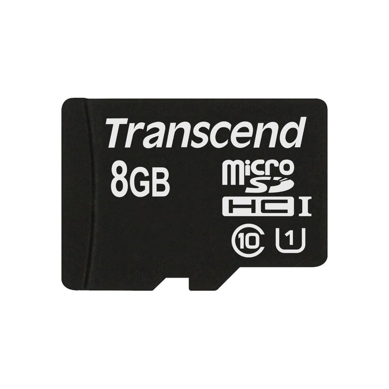 Transcend 8GB microSDHC Class 10 UHS I 8 Go MLC Classe 10 Neuf
