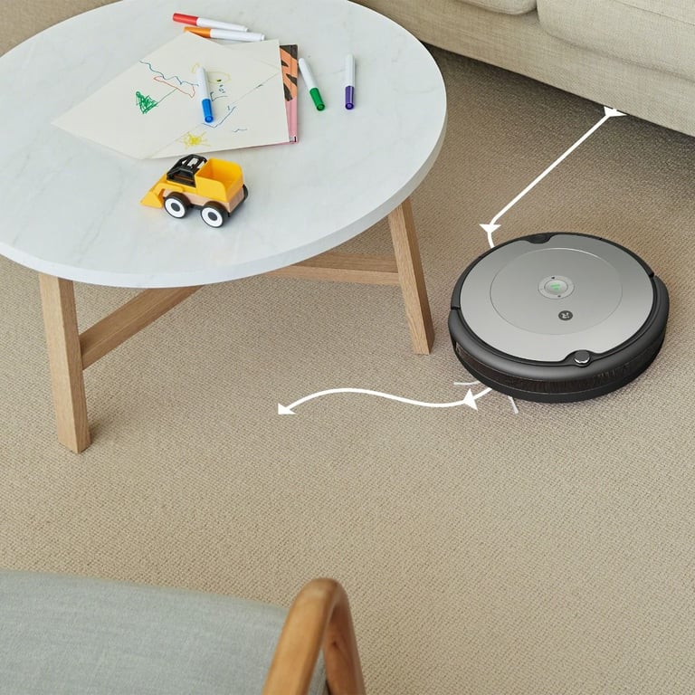 iRobot Roomba 698 robot aspirateur 0,6 L Sans sac Noir, Gris