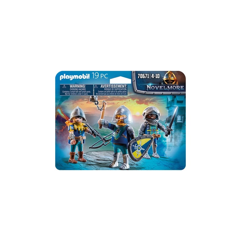 Playmobil Novelmore 3 Chevaliers 70671 - vue 4