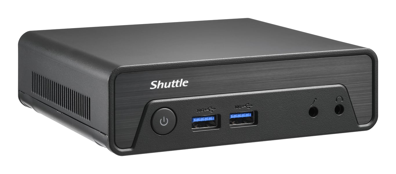 Shuttle Nano PC NE10N Intel N100 1x HDMI 1x DP 6x USB 1x LAN FANLESS 247 VESA Neuf - vue 2