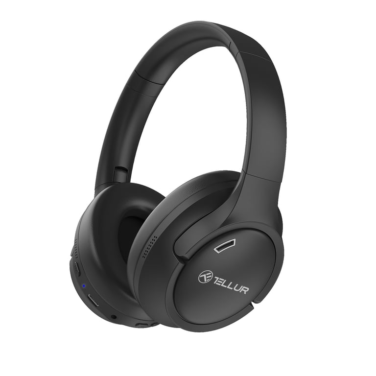 Écouteurs supra auriculaires Bluetooth Tellur Vibe ANC Neuf