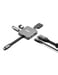 Urban Factory HUBEE LIGHT USB 3.2 Gen 1 (3.1 Gen 1) Tipo-C Grigio