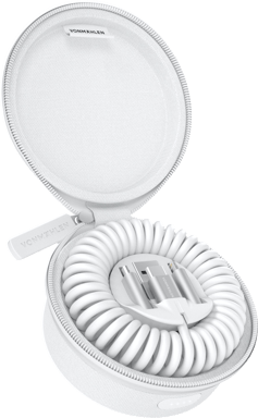 VONMAHLEN Powerbank 4000mAh 6 Conectores Allroundo Universal Ultra Compacto Blanco