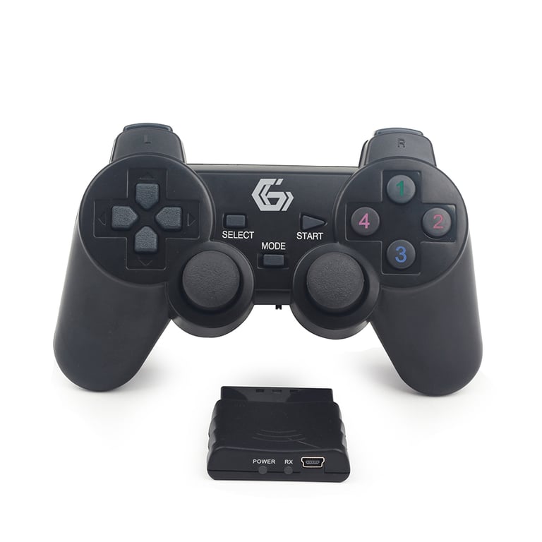 Gembird JPD WDV 01 accessoire de jeux vidéo RF Manette de jeu PC Playstation 2 Playstation 3 Neuf - vue 3