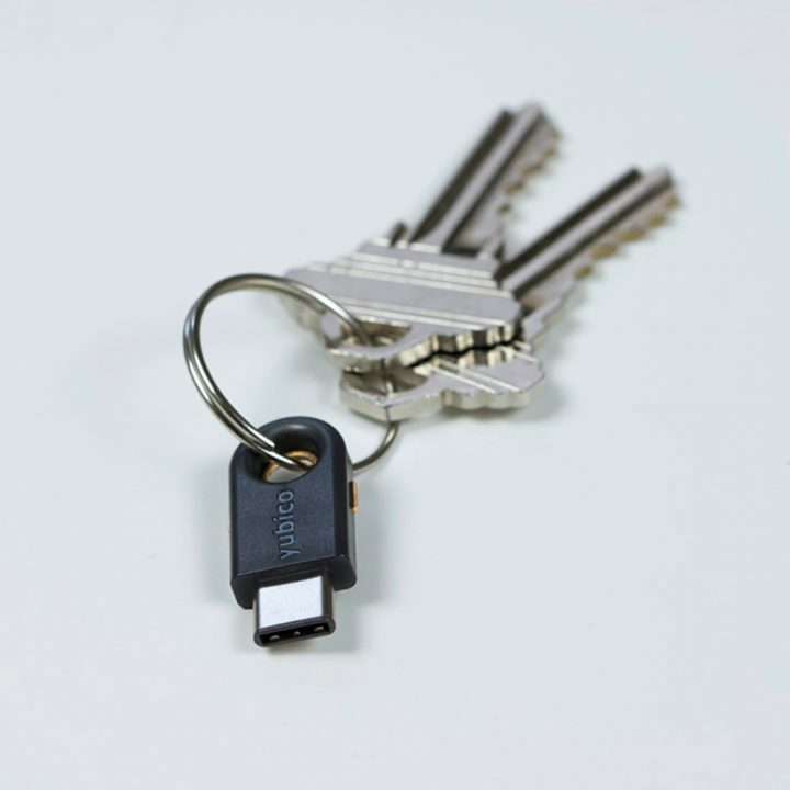 Yubico YubiKey 5C USB C - vue 4