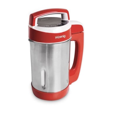 Blender chauffant - H.Koenig - MXC18 - 850 W - 1,1 L - Inox - 2 programmes de cuisson