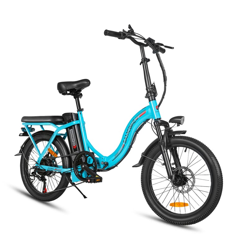 Vélo électrique pliable SAMEBIKE CY20 vélo électrique de banlieue 20'' pour adultes moteur batterie 36 V 12 Ah Neuf - vue 5