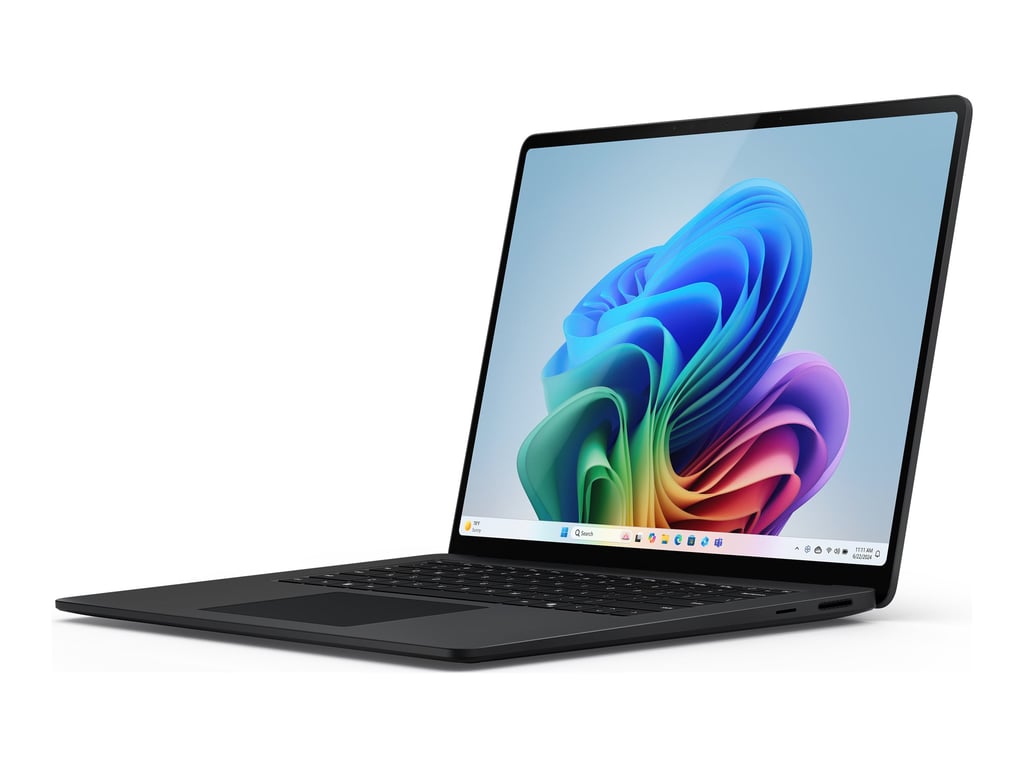 Microsoft Surface Laptop 7 Copilot+ PC Qualcomm Snapdragon X1E 80 100 Ordinateur portable 38 1 cm 15 Écran tactile LPDDR5x SDRAM SSD Wi Fi 7 802.11be Windows 11 Pro Neuf - vue 3