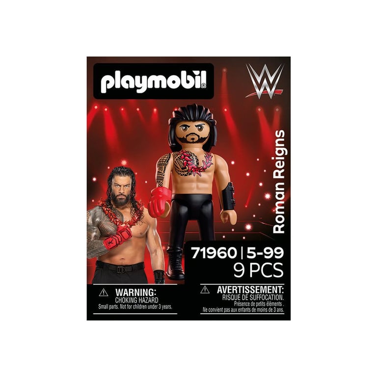 Playmobil WWE 71960 Roman Reigns - vue 5