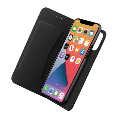 Custodia magnetica sottile GEN 2.0 2-in-1 e guscio per Apple iPhone 12 Pro Max, nero