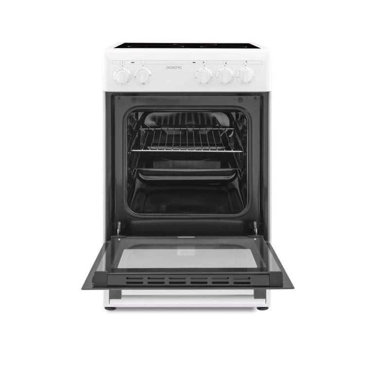 OCEANIC Cuisinière vitrocéramique 50 x50 four convection naturelle four - vue 4