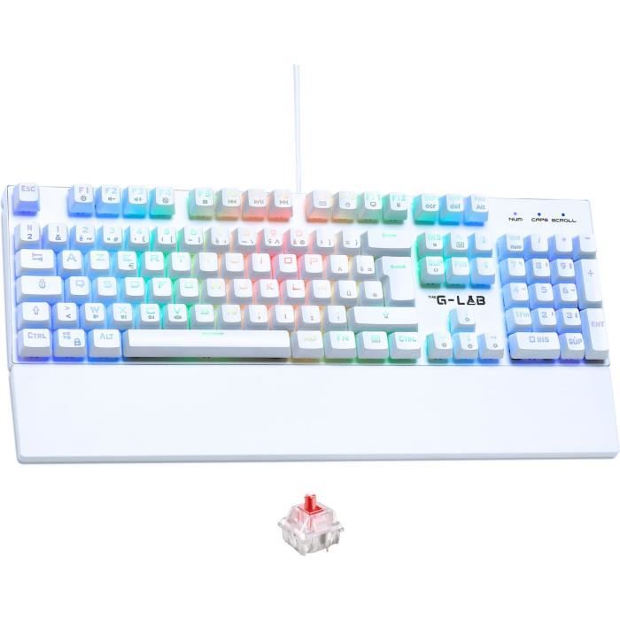 Clavier mécanique RGB Switch Repose poignet magnétique - vue 8