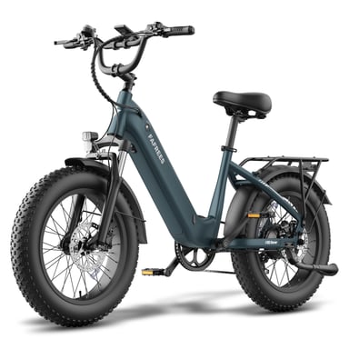 Vélo électrique compact FAFREES F20 Rover pour adultes, batterie 48 V 20 Ah, freins à disque hydrauliques - vert