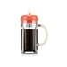 Cafetière à piston BODUM avec carafe en verre 1 L 8 tasses Corail