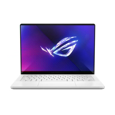 ASUS ROG Zephyrus G14 GA403UV-QS076W AMD Ryzen™ 7 8845HS Ordinateur portable 35,6 cm (14'') 3K 32 Go LPDDR5x-SDRAM 1 To SSD NVIDIA GeForce RTX 4060 Wi-Fi 6E (802.11ax) Windows 11 Home Blanc