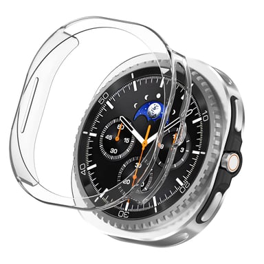 imoshion Coque rigide Bumper pour Samsung Galaxy Watch 8 Classic (46 mm) - Transparent