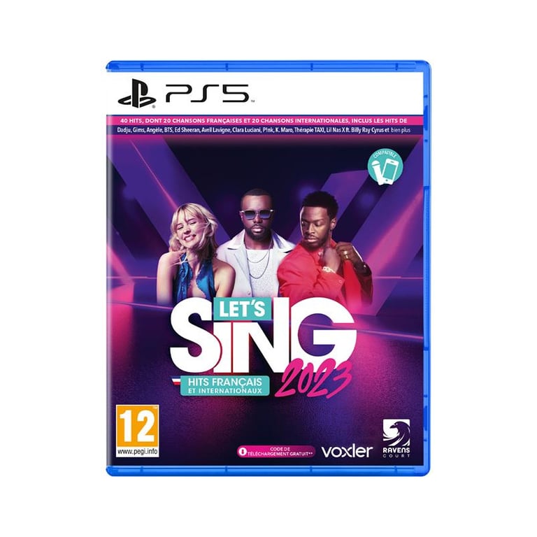 Let' Sing 2023 PS5 - vue 2