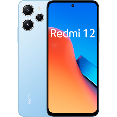 Xiaomi Redmi 12 17,2 cm (6.79 ) Double SIM hybride Android 13 4G USB Type-C 8 Go 256 Go 5000 mAh Bleu - Excellent état
